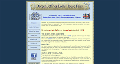 Desktop Screenshot of doreenjeffriesdollshousefairs.co.uk